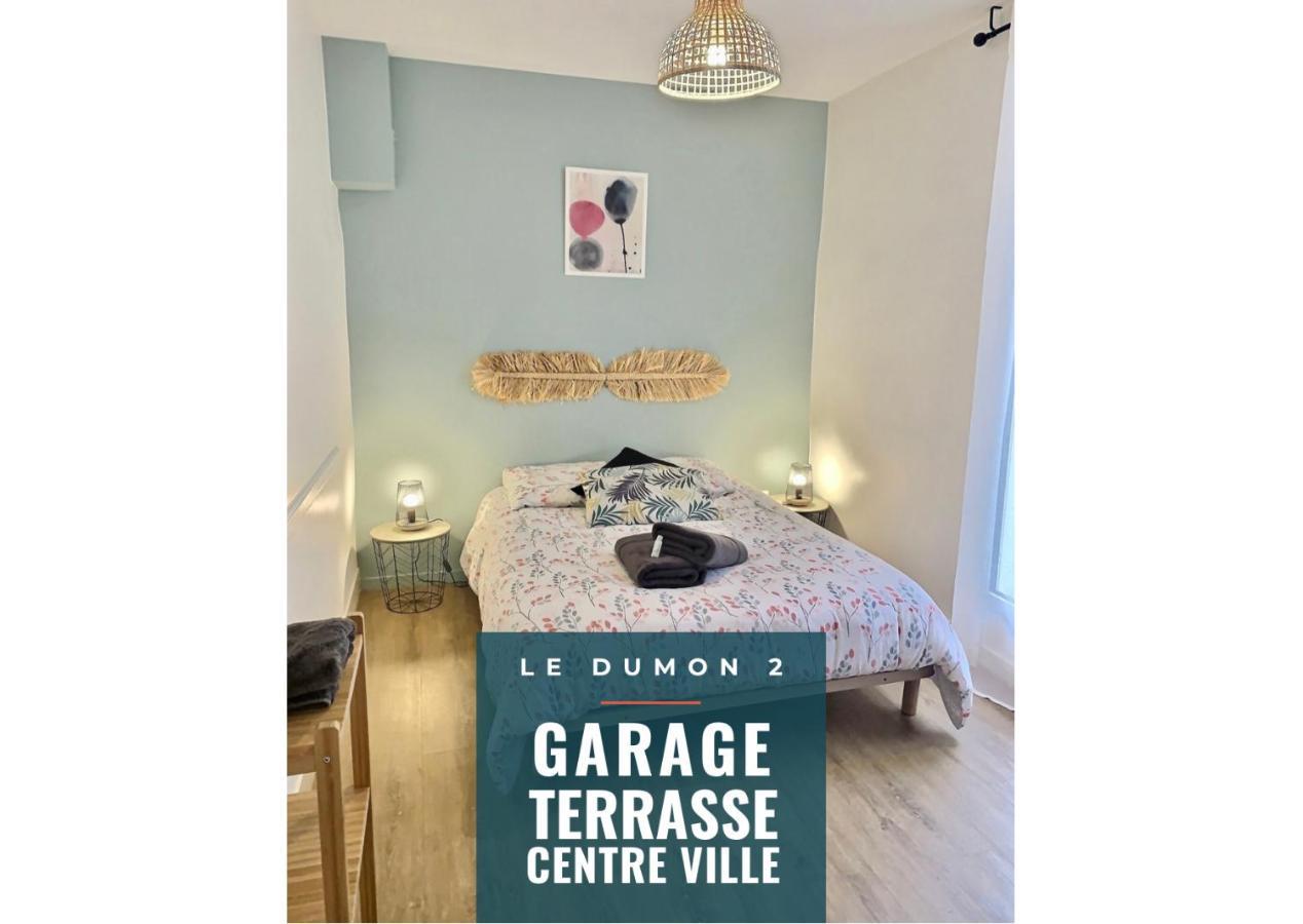 LE DUMON 2 - T2 avec GARAGE - TERRASSE - WiFi - Gare à 200m Apartamento Agen Exterior foto